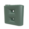 Melro Tanks 3510L Heritage Green Poly Slimline Water Tank