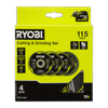 Ryobi 4-Piece 115mm Cutting and Grinding Set