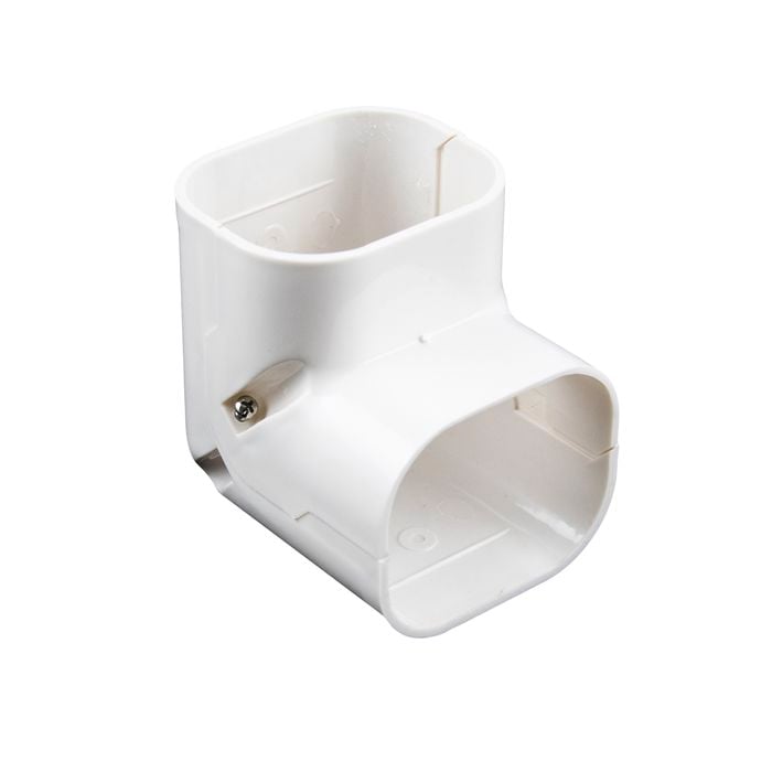 Stahl 100mm Air Conditioning Conduit  Vertical Elbow