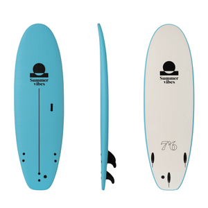 Summer vibes Wider Rider Softboard 7'6" / 92L - Blue White