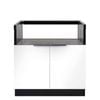AlfrescoPlus 890mm Arctic White BBQ Module and Air Frame