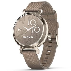 Garmin Lily 2 Classic Smartwatch - Cream Gold W Fabric Band