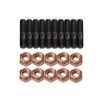 10 Pcs M8x1.25x40mm High Tensile Stud Kit for Manifold & Turbo