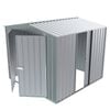 Build-a-Shed  2.3 x 2.3 x 2.3m Gable Single Sliding Side Door Shed - Zinc