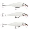 3x Rapala 9.5cm Countdown Sinking Hardbody Balsa Fishing Lures - Glass Ghost