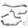 Ignite Exhausts Turbo Back For Toyota Landcruiser 78 Series V8 Troopy 3" No Cat With Pipe Raw Aluminised Steel