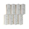 Decor8 290 x 272mm Cascade Terrazzo Orient Green Mosaic Tile