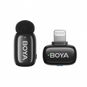 Boya Mini 2 Dual Wireless Microphone - Lightning (black)