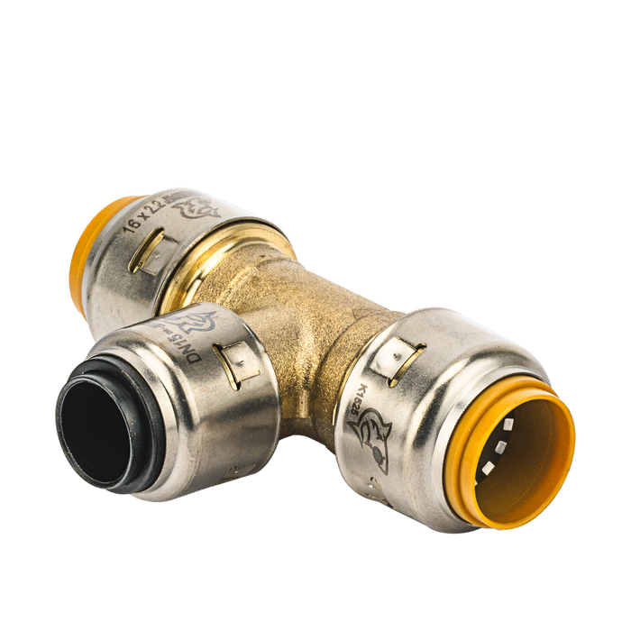 SharkBite Max 16mm x 16mm x DN15 PEX/Copper Conversion Tee