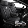 Australian Goose Edition Front Seat Covers for Nissan X-TRAIL 2007 - 2014 (T31) - Suede, Universal Fit - Black