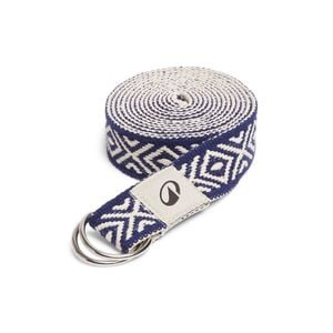Decathlon - Yoga Strap 3 M  - Blue/Greige Print - One Size