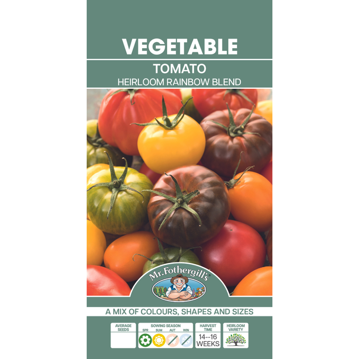 Mr Fothergill's Tomato Heirloom Rainbow Blend  Seeds