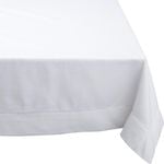 Rans Elegant Hemstitch White Tablecloth 150x360