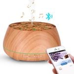 TODO 400ml Humidifier Aromatherapy Diffuser Bluetooth Speaker + APP