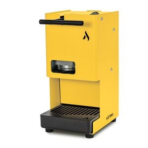 AROMA Ego Yellow 44mm E.S.E Pod Espresso Coffee Machine