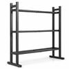 Costway 3Tier Dumbbell Rack Stand 240KG Adjust Metal Gym Kettlebell Weight