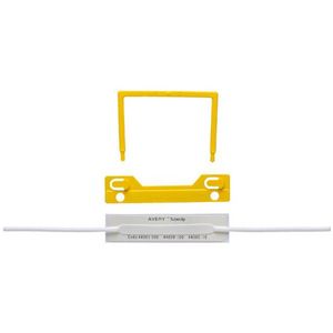 Avery Tubeclip File Fastener (100pk) (Yellow)