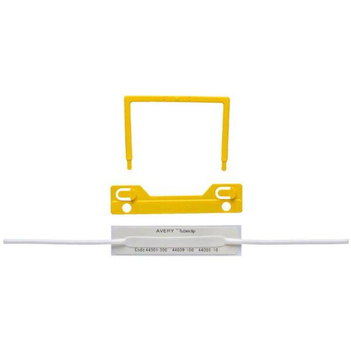 Avery Tubeclip File Fastener (100pk) (Yellow)