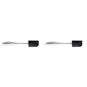 2PK Dexas Gadget Silicone 26.5cm Spatula Cooking Utensil - Black