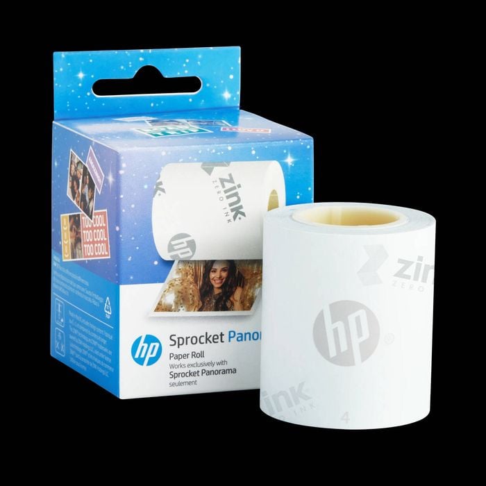 HP Sprocket Panorama 5 Meter Zink Paper Roll for Photo and Label Printer