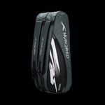HUNDRED Cosmogear Double Zipper Badminton Kit-Bag (Dark Grey/Black)