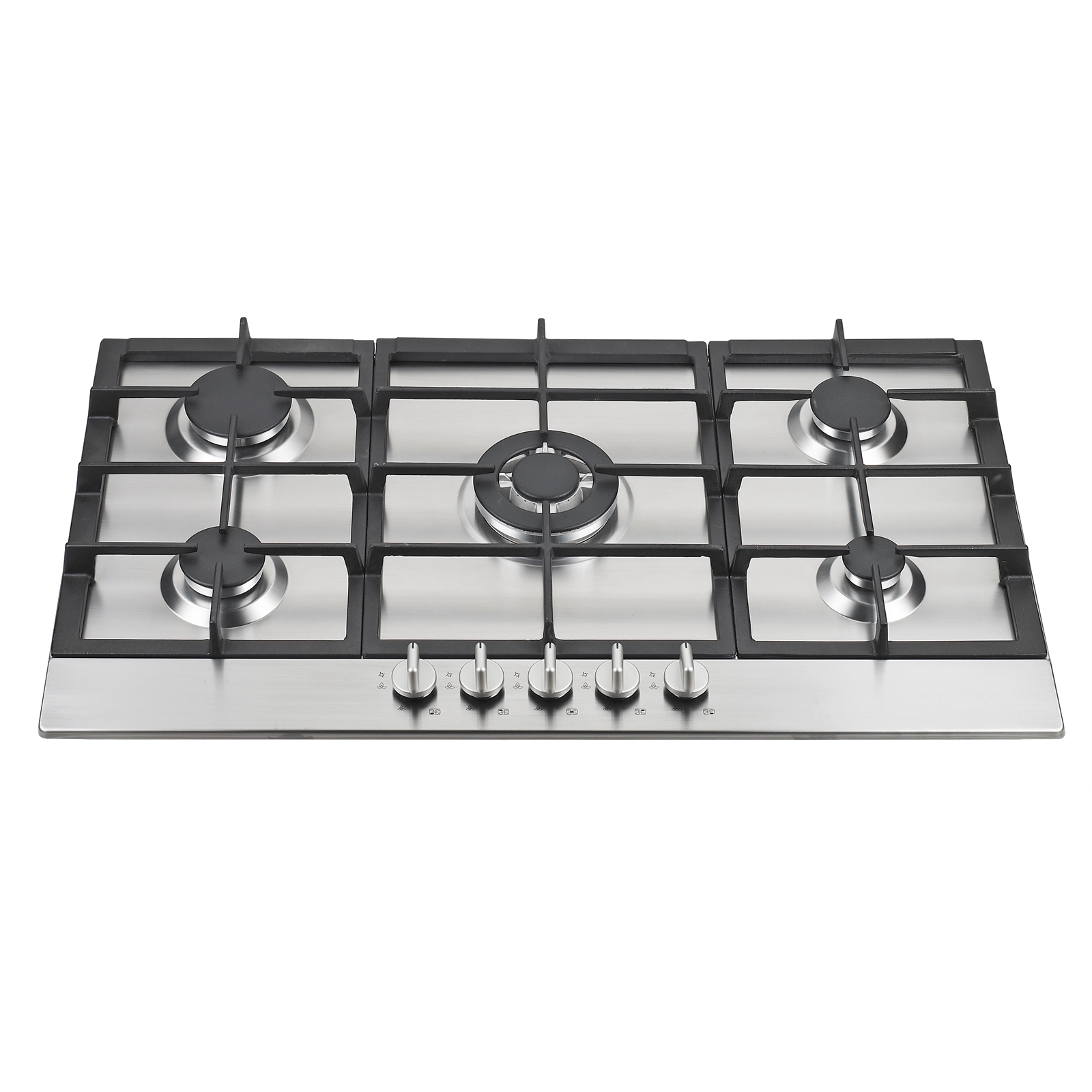 Bellini 90cm 5 Burner Stainless Steel Gas Cooktop