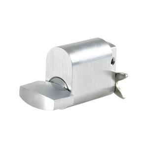 Rolltrak Commercial Security Oval Turnsnib Lock Satin Chrome