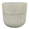 Northcote Pottery 21 x 20cm Beige Thali Round Ceramic Indoor Pot