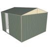 Build-a-Shed 3.0 x 3.0 x 2.3m Gable Single Sliding Side Door Shed - Green