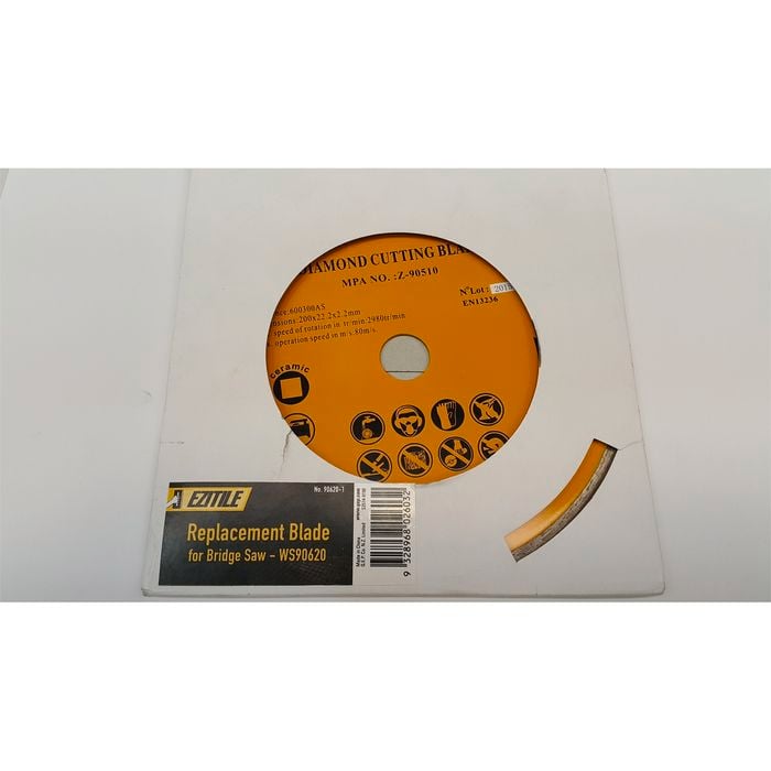 Ezitile Bridge Saw Blade 7"