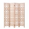 Artiss 4 Panel Room Divider Natural 170cm