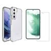 Icoverlover For Samsung Galaxy S22+ Plus Case + 2 Glass Screen Protectors Clear