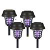 Lifebay 4pcs Solar Mosquito Repellent UV Insect Lamps