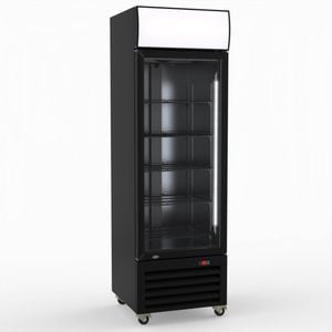 Thermaster Single Glass Door Colourbond Upright Drink Fridge Lg-370bp