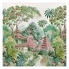 Shambhala Multi Coloured Tropical Mural 2.8m x 2.1m