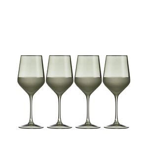 4pc Ladelle Panama Durable Beverage Wine Glass Drinkware/Barware Moss