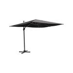 Coolaroo 3m Charcoal Square Mindil Cantilever Umbrella