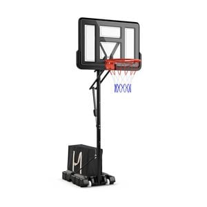 Costway 3-3.7m Portable Basketball Hoop Stand Ring System Training Play