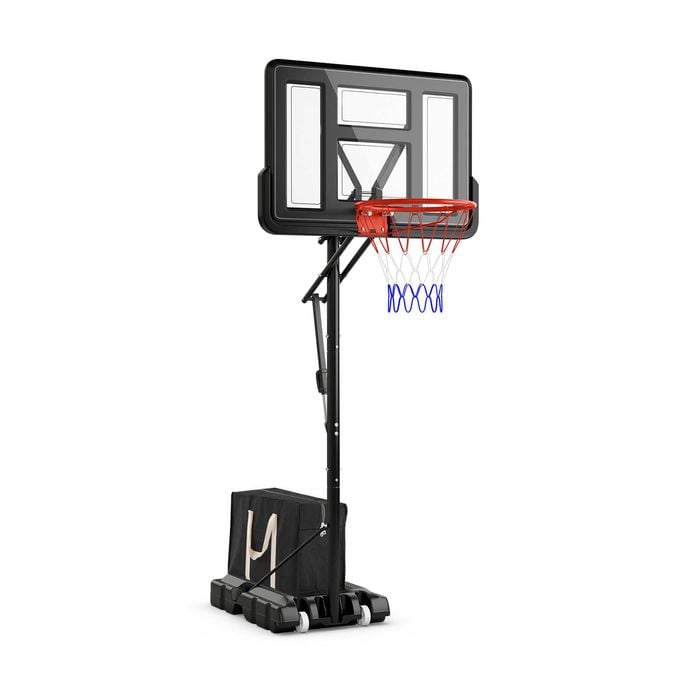 Costway 3-3.7m Portable Basketball Hoop Stand Ring System Training Play
