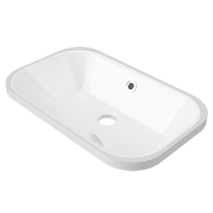 New England Joinery 540mm White Gloss Bodhi Undermount Basin