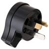 DETA 10A Black Side Entry Plug Top - Black