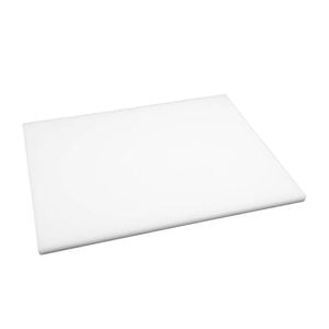 Hygiplas Chopping Board Extra Thick Low Density White 600x450x20mm Commercial Kitchen Food Prep