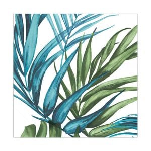 Artey | Palm Leaves II - Stretched Canvas - Stretched Canvas - 84 x 84cm