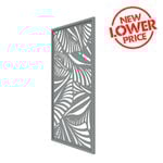 ProtectorAl 940 x 1840mm Charcoal Jungle Framed Composite Decorative Panel