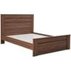 Jason Wooden Double Bed Frame - Walnut