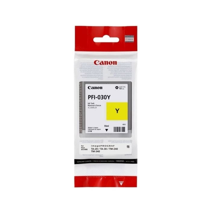 Canon Pfi030 Yellow Ink