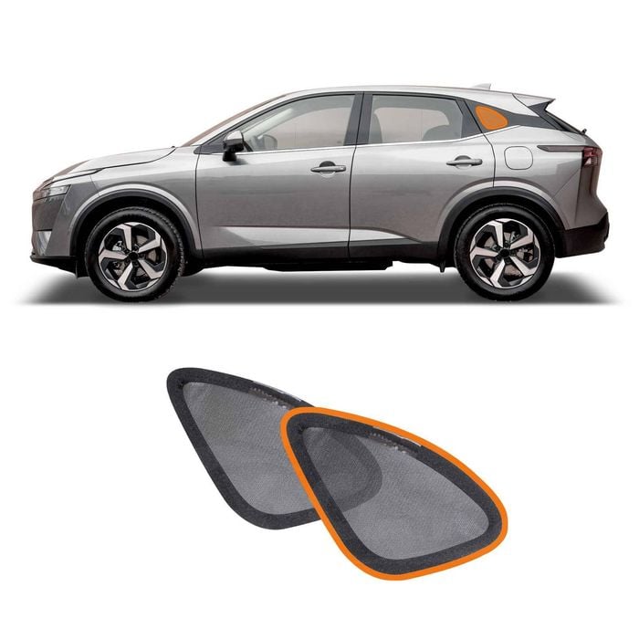 Port Window Sun Shade for Nissan QASHQAI J12 Series 2022-Onwards Car Sun Blind Mesh