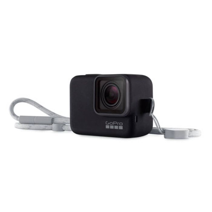 GoPro Hero 7 Sleeve + Lanyard (Black)