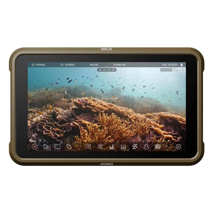 Atomos Ninja 5 Inch 4Kp60 HDR Portable Monitor/Recorder for HDMI Cameras Gold