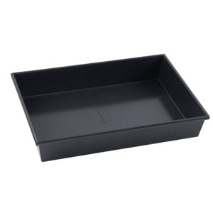 Bakers Secret Rectangular Cake Pan Non Stick Heavy Duty 33x23cm Dishwasher Safe